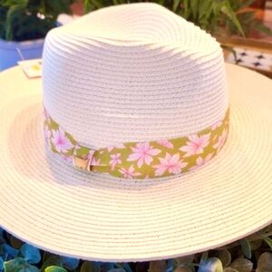 Masters Azalea Ribbon Hat and Gold Masters Emblen - New with Tags